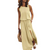 Lässiges, ärmelloses Kleid mit Schlitz für Damen