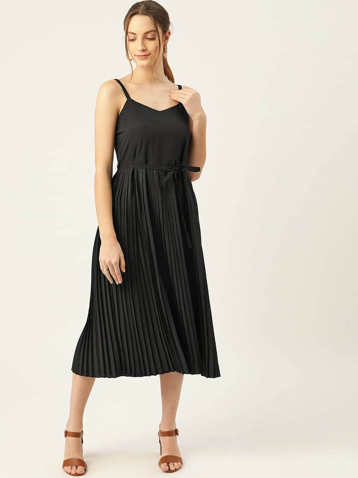 Damen A-Linien-Sonnenkleid