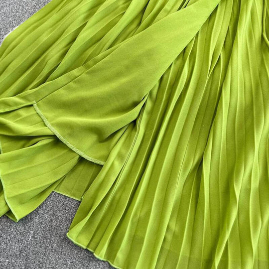 Damen A-Linien-Sonnenkleid