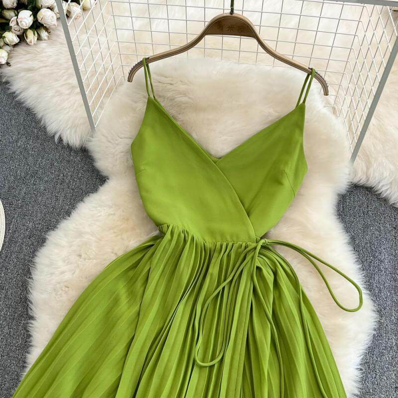 Damen A-Linien-Sonnenkleid