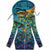 Damen Schmetterling Kunst Strickjacke Sweatshirt