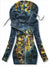 Damen Schmetterling Kunst Strickjacke Sweatshirt