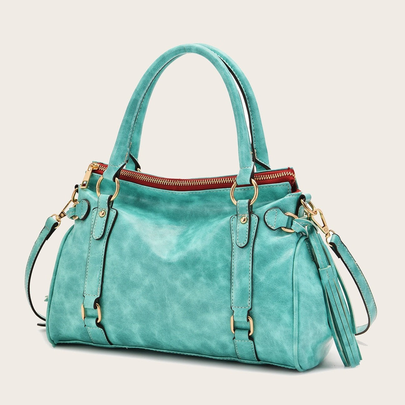 Damen-Tasche Aus Weichem Leder