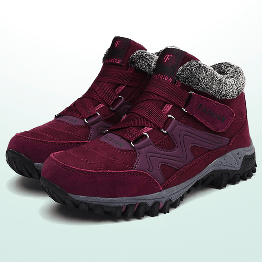 Damen-Winterstiefel mit orthopädischer Unterstützung, warm und wasserdicht 3