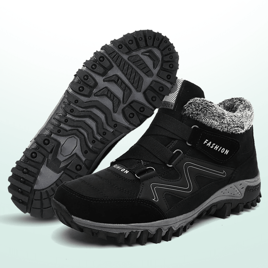 Damen-Winterstiefel mit orthopädischer Unterstützung, warm und wasserdicht 8