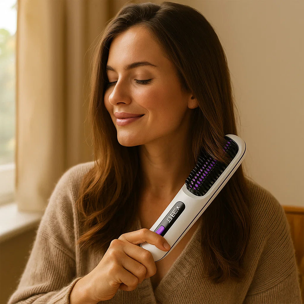Damen 5 in 1 Haarstyler für Schnelles Styling – Glätten, Locken und Volumen 2