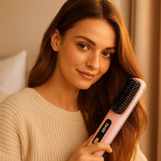 Damen 5 in 1 Haarstyler für Schnelles Styling – Glätten, Locken und Volumen 3