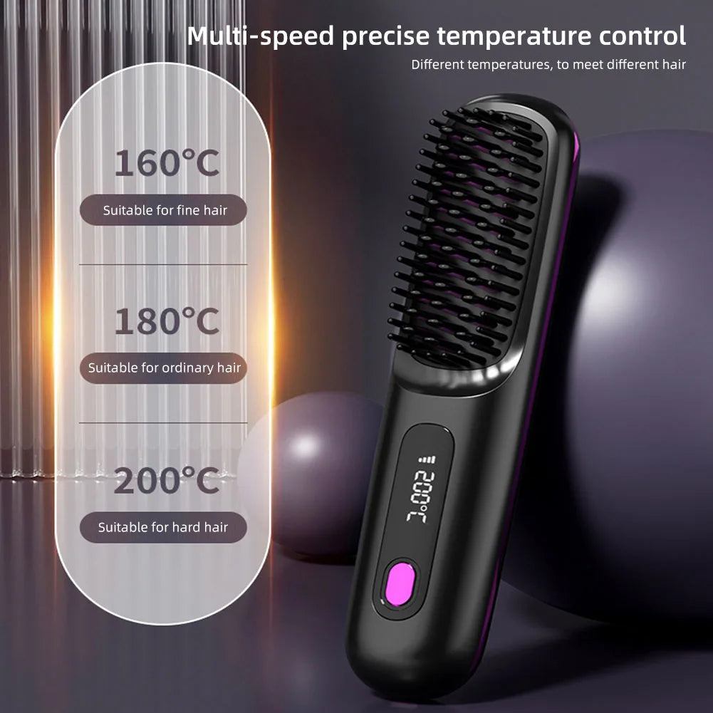 Damen 5 in 1 Haarstyler für Schnelles Styling – Glätten, Locken und Volumen 7