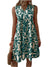 Damen A-Linien Kleid mit floralem Muster für den Sommer 0