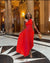 Damen Abendkleid Elegante Stil Hochwertige Stoffe 9