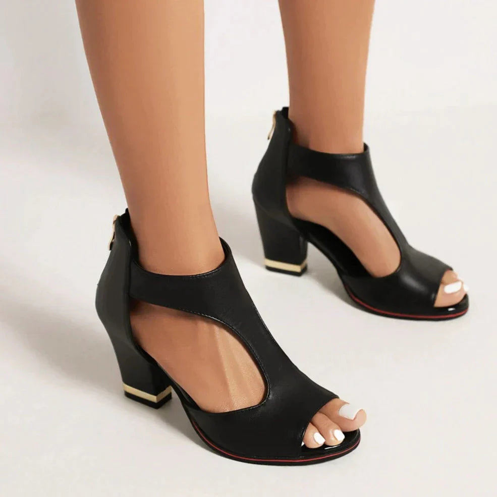 Damen Absatzsandalen Modisch Komfortabel 3