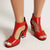 Damen Absatzsandalen Modisch Komfortabel 6