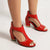 Damen Absatzsandalen Modisch Komfortabel 7