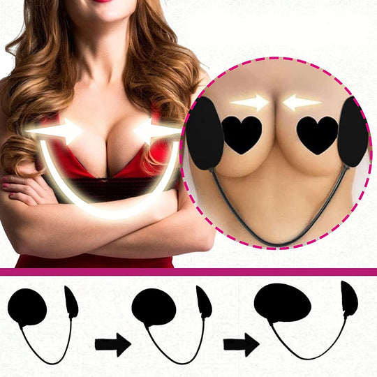 Damen BH Set für Rückenfreie Outfits mit Silikon Einlagen 2