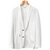 Damen Blazer Eleganter Waffelstrick Viskose-Mischung 0