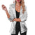 Damen Blazer Pailletten Glamour für Festliche Anlässe 0