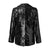 Damen Blazer Pailletten Glamour für Festliche Anlässe 2