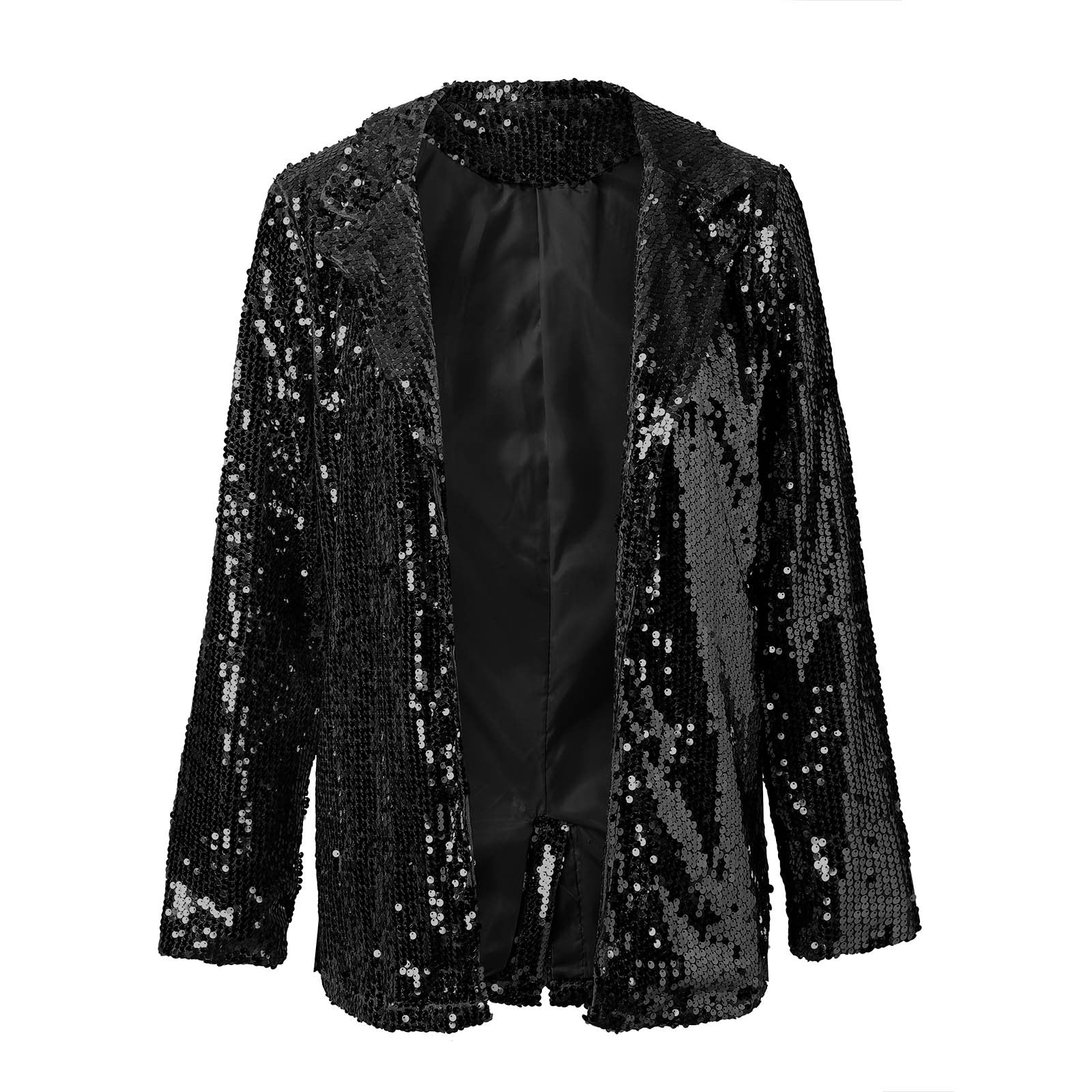 Damen Blazer Pailletten Glamour für Festliche Anlässe 3