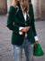 Damen Blazer Samt mit goldenen Knopfdetails 4