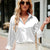 Damen Bluse Satin Chic Fließend 6