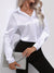 Damen Bluse Satin Chic Herbststil 7