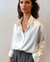 Damen Bluse Satin Elegante Passform 3