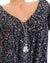 Damen Bluse V-Ausschnitt Kurzarm Leicht 4