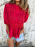 Damen Bluse mit Falten und entspannter Passform 5