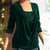 Damen Bluse mit Gedrapeierter Halslinie und Pailletten-Details 4