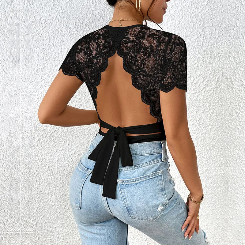 Damen Body Ohne Rücken Komfortabel und Elegant 3