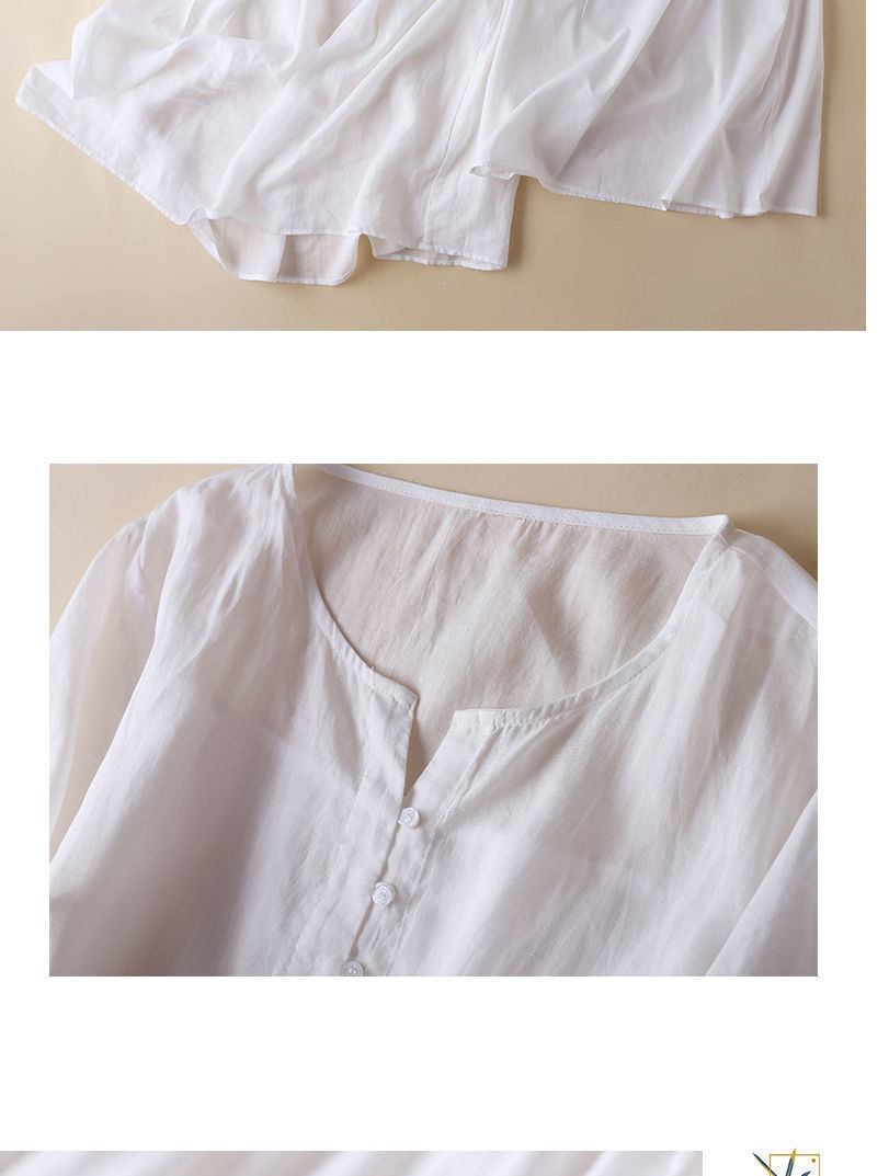 Damen Bohemian Kleid mit Baumwolle und Leinen 2