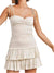 Damen Cami und Rock Set mit Herz-Ausschnitt 0