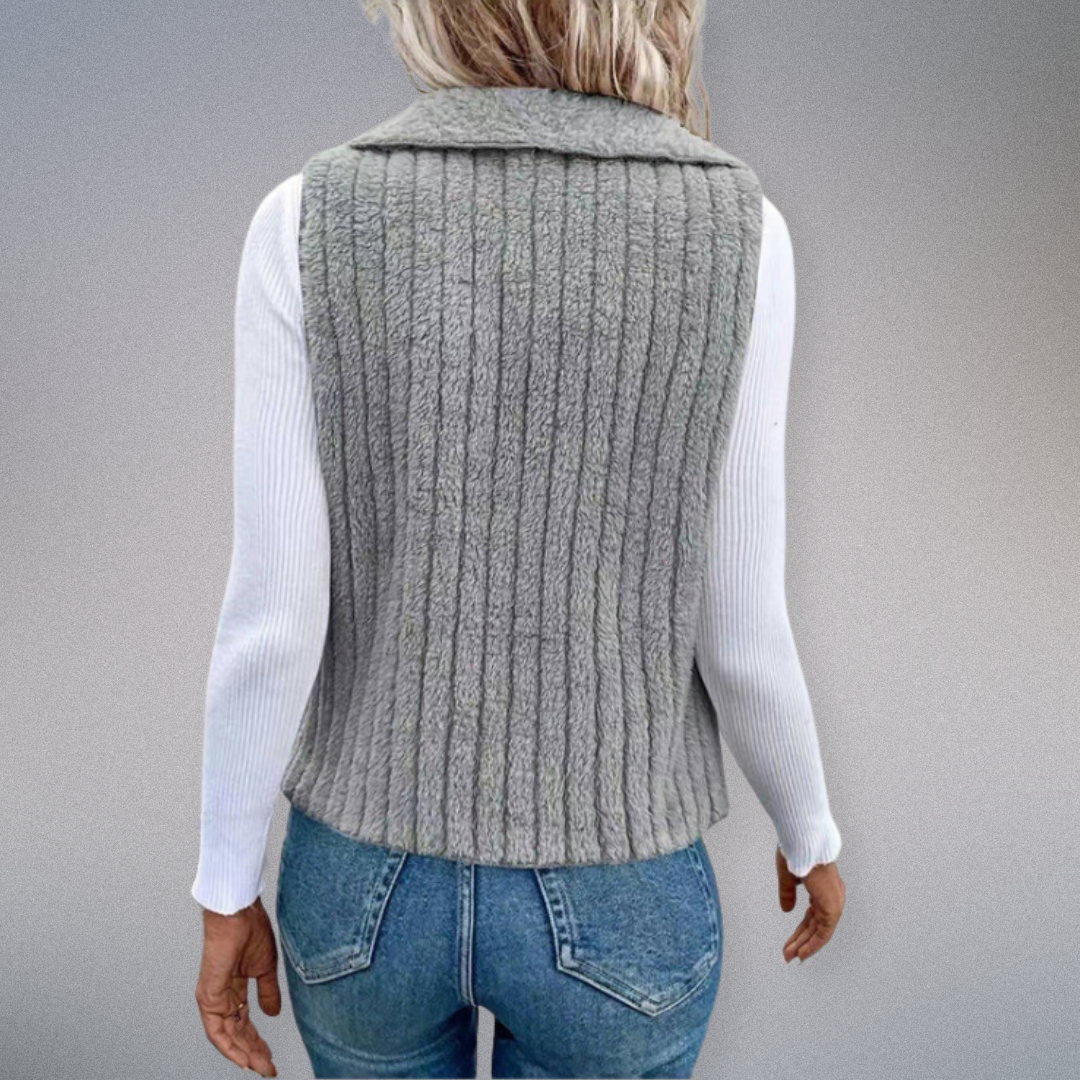 Damen Cardigan Lässiger Stil Weicher Stoff 2