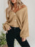 Damen Cardigan mit Knopfleiste und langen Ärmeln aus Polyester 3