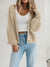 Damen Cardigan mit Knopfleiste und langen Ärmeln aus Polyester 5