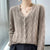Damen Cardigan mit niedlichem Muster aus Wolle 4