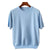 Damen Cashmere T-Shirt Elegantes Design 0