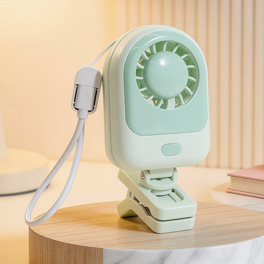 Damen Clip-Ventilator Leise mit Verstellbarem Neigungswinkel 8