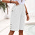 Damen Cropped Pants Gerade Geschnittene Stoffhose für Freizeit und Alltag 6