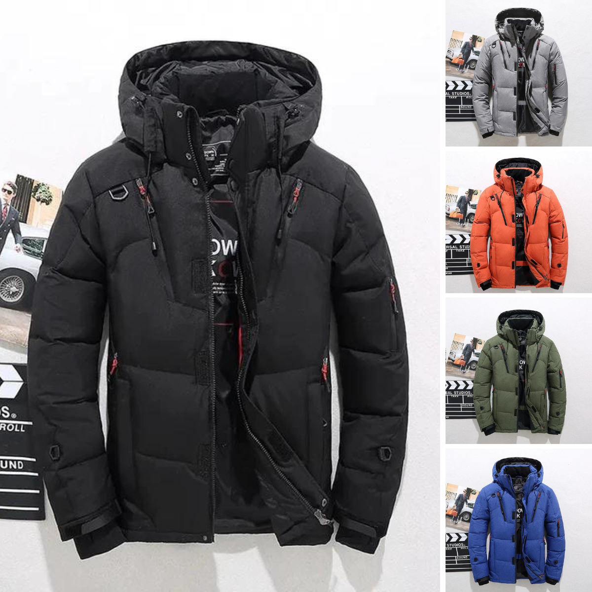 Damen Daunenjacke Premium Stil 1