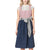 Damen Dirndl Vintage Stil Polyester für Oktoberfest und Trachtenpartys 0