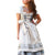 Damen Dirndlkleid Trachtenkleid Apricot mit Schürze 0