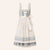 Damen Dirndlkleid Trachtenkleid Apricot mit Schürze 2