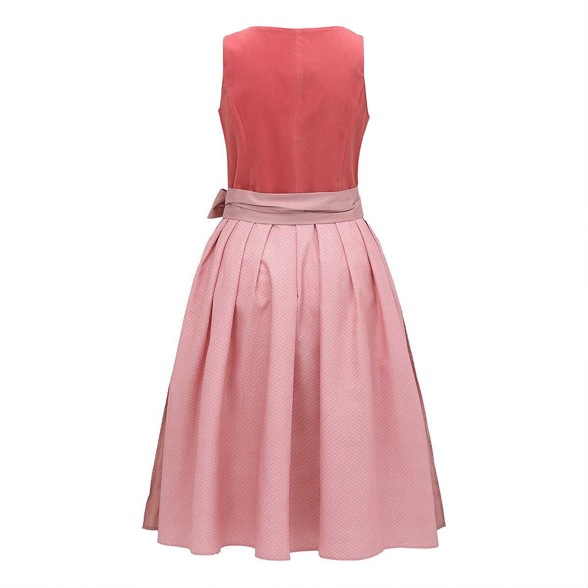 Damen Dirndlkleid mit Schürze – Traditionelles Trachtenkleid für Oktoberfest 2