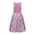 Damen Dirndlkleid mit Schürze im klassischen bayerischen Stil 2