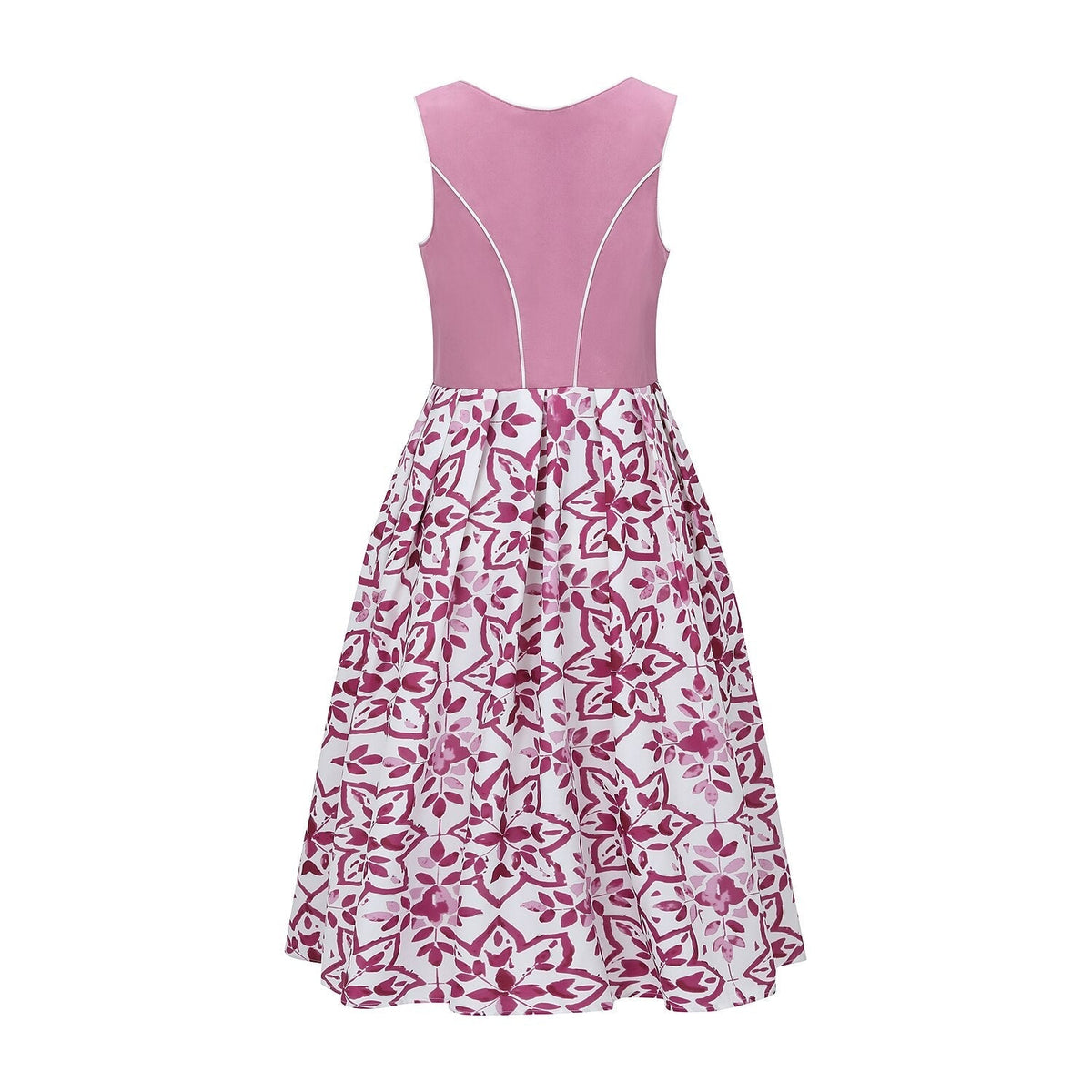 Damen Dirndlkleid mit Schürze im klassischen bayerischen Stil 4