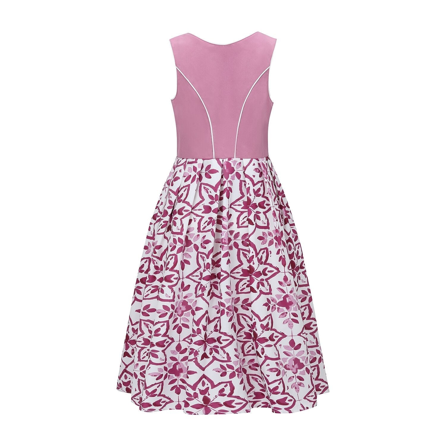 Damen Dirndlkleid mit Schürze im klassischen bayerischen Stil 4