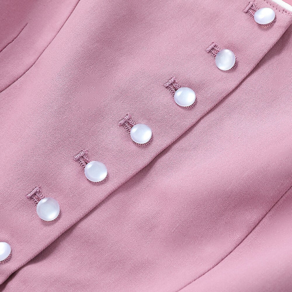 Damen Dirndlkleid mit Schürze im klassischen bayerischen Stil 8