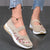 Damen Flache Schuhe aus atmungsaktivem Mesh für den Sommer 1