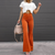 Damen Flared Hose Hohe Taille Bio-Corduroy 1